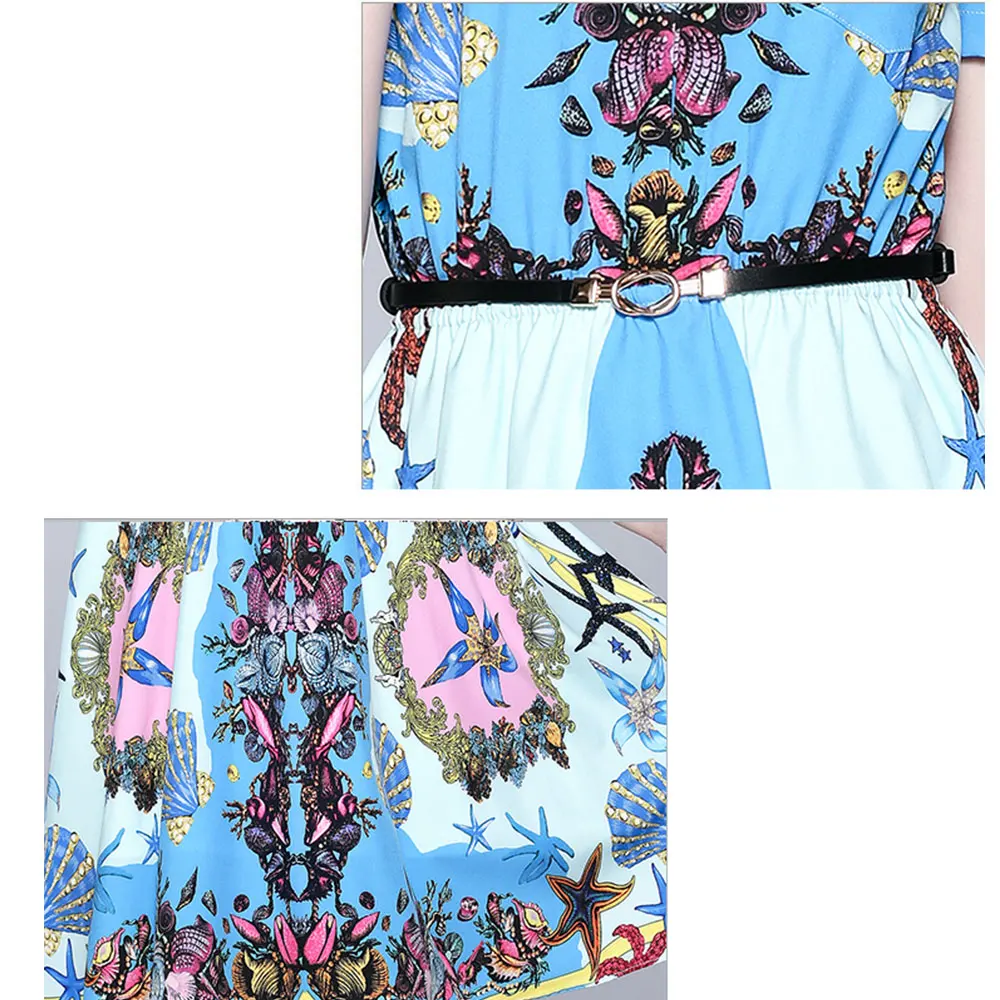 Merchall 2021 New Summer Runway Fashion Bohemian Flower Print Dress Woman Turn Down Collar Short Sleeve Belt Slim Mini Dresses
Merchall 2021 New Summer Runway Fashion Bohemian Flower Print Dress Woman Turn Down Collar Short Sleeve Belt Slim Mini Dresses