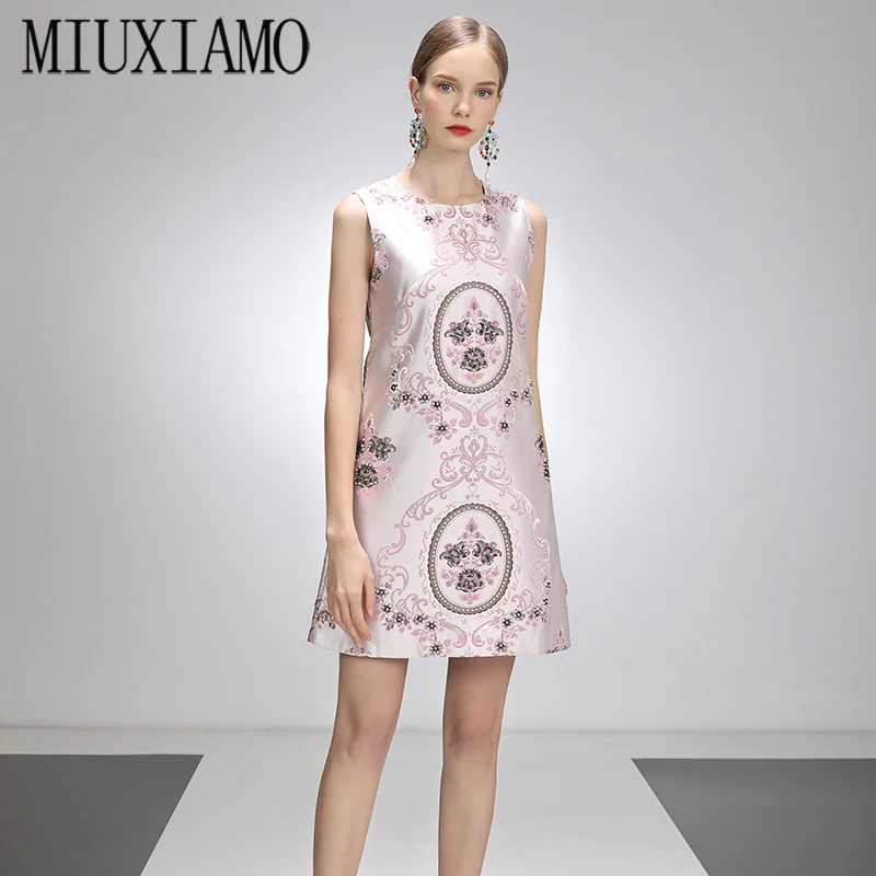 MIUXIMAO 2021 весенне-летнее вечернее платье с цветами и стразами выше колена офисное женское розовое Повседневное платье женские платья
MIUXIMAO 2021 весенне-летнее вечернее платье с цветами и стразами выше колена офисное женское розовое Повседневное платье женские платья