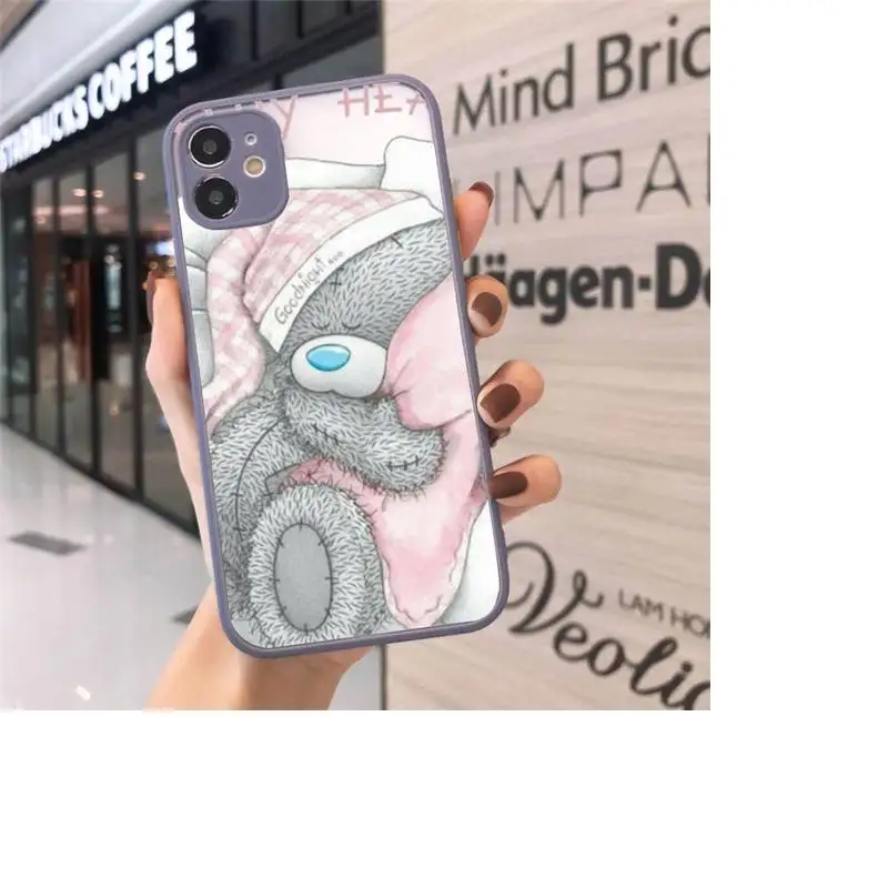 Tatty Teddy bear Cute doll Phone Case matte transparent For iphone 7 8 11 12 plus mini x xs xr pro max cover
Tatty Teddy bear Cute doll Phone Case matte transparent For iphone 7 8 11 12 plus mini x xs xr pro max cover