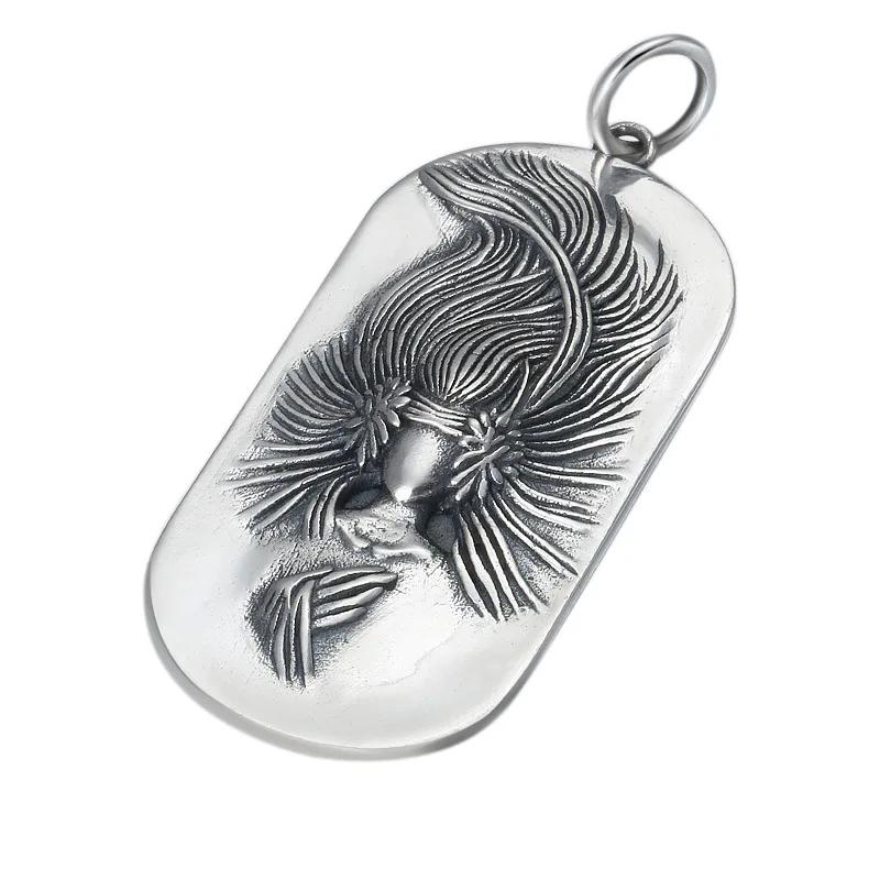 BOCAI Trendy S925 Sterling Silver Pendants 2021 Popular No appearance Buddha Pure Argentum Hanging Jewelry Amulet for Men Women
BOCAI Trendy S925 Sterling Silver Pendants 2021 Popular No appearance Buddha Pure Argentum Hanging Jewelry Amulet for Men Women