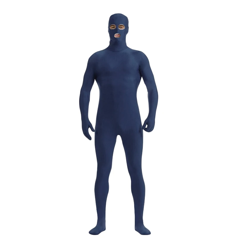 (CM-49) Lycra Spandex Zentai Full Body Skin Tight Jumpsuit Zentai Suit Bodysuit Costume with Open Eyes/Mouth 
(CM-49) Lycra Spandex Zentai Full Body Skin Tight Jumpsuit Zentai Suit Bodysuit Costume with Open Eyes/Mouth