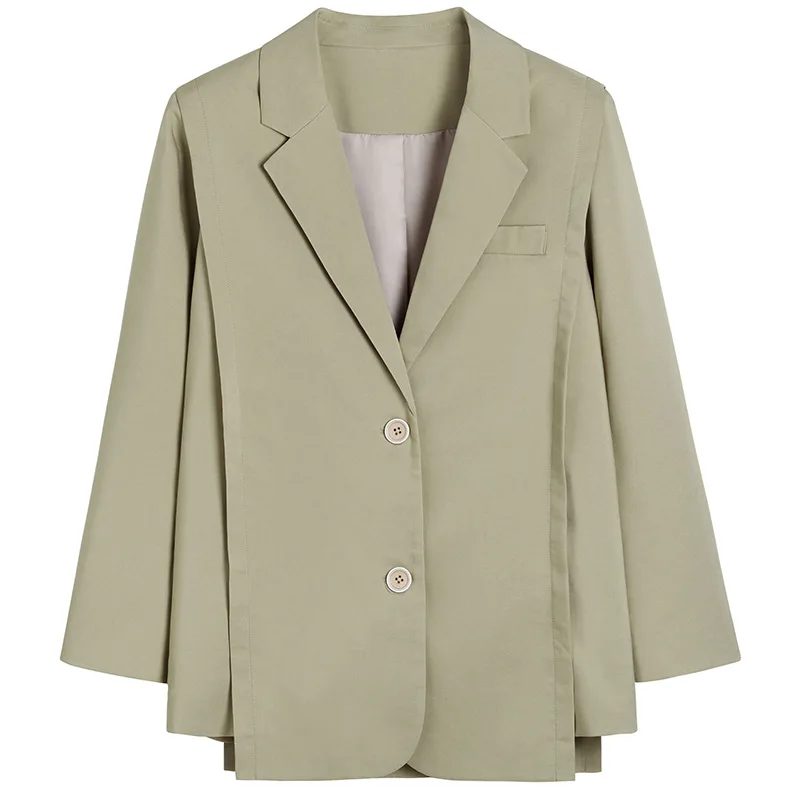 TVVOVVIN Large Size Women's Blazer Spring 2021 New Loose Long Sleeve Slim Simple Commute Casual Female Coat CNFV
TVVOVVIN Large Size Women's Blazer Spring 2021 New Loose Long Sleeve Slim Simple Commute Casual Female Coat CNFV