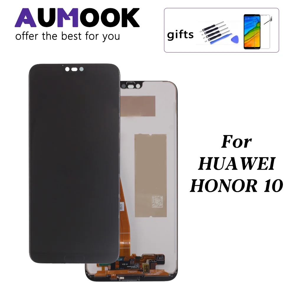 LCD for Huawei Honor 10 lcd Display With Fingerprint Touch Screen Digitizer Assembly Replacement
LCD for Huawei Honor 10 lcd Display With Fingerprint Touch Screen Digitizer Assembly Replacement