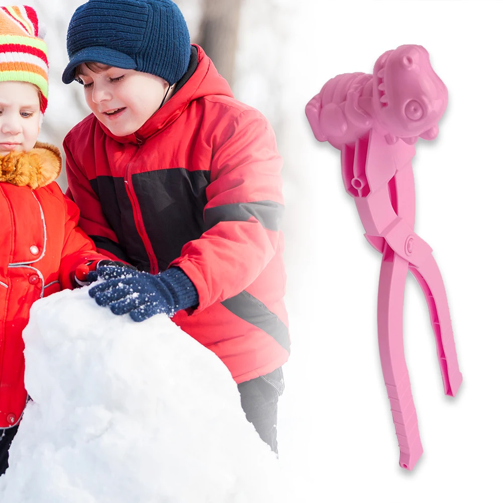Dinosaur Shaped Snowball Maker Clip Children Outdoor Plastic Winter Snow Sand Mold Tool for Snowball Fight Kids Toys Gift
Dinosaur Shaped Snowball Maker Clip Children Outdoor Plastic Winter Snow Sand Mold Tool for Snowball Fight Kids Toys Gift