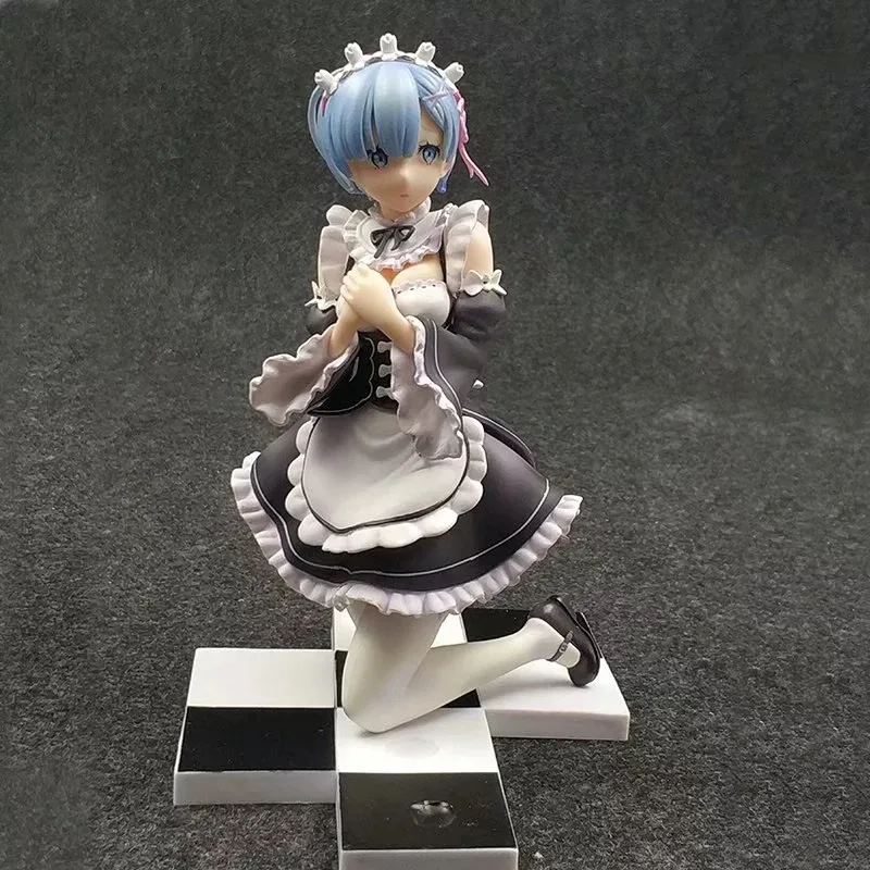 10cm Re: Zero Kara Hajimeru Isekai Seikatsu Anime Figure Rem Ram 1/6 Scale PVC Action Figures Collectible Model Toy Japan
10cm Re: Zero Kara Hajimeru Isekai Seikatsu Anime Figure Rem Ram 1/6 Scale PVC Action Figures Collectible Model Toy Japan