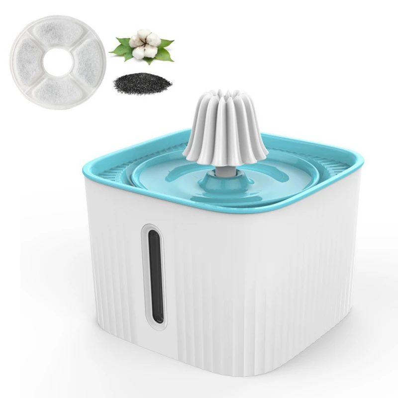 2.5L кошка фонтан воды собака чаша для домашних животных светодиодный USB Автоматический диспенсер для воды/супер тихий для того чтобы поить А...
2.5L кошка фонтан воды собака чаша для домашних животных светодиодный USB Автоматический диспенсер для воды/супер тихий для того чтобы поить А...