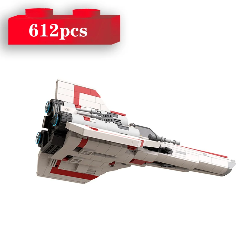 612PCS Battlestaral Colonial Viperals MKII/MKI Building Blocks Fit High-Tech Space Series Wars Bricks Model DIY Toys Kids Gifts
612PCS Battlestaral Colonial Viperals MKII/MKI Building Blocks Fit High-Tech Space Series Wars Bricks Model DIY Toys Kids Gifts