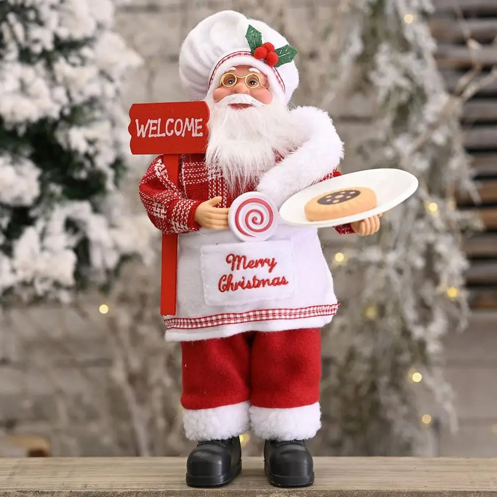 

2020 Santa Claus Dolls Merry Christmas Decorations for Home Christmas Gifts for Kids Xmas Navidad Natal Kerst Decor New Year