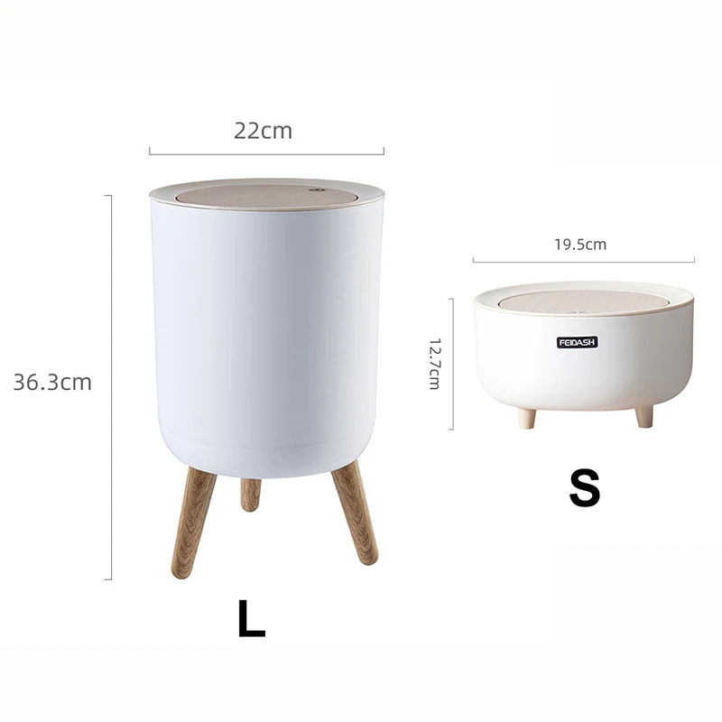 Fashion High Foot Imitation Wood Dustbin Round Desktop with Press Cover Trash Can Living Room Toilet Kitchen Garbage Bucket
Fashion High Foot Imitation Wood Dustbin Round Desktop with Press Cover Trash Can Living Room Toilet Kitchen Garbage Bucket
