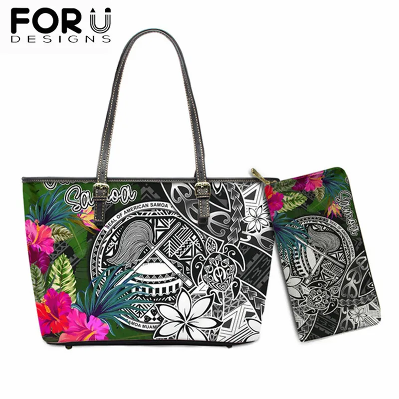 FORUDESIGNS High Quality Leather Casual Shoulder Bag for Women Polynesian Plumeria Samoa Print 2021 New Luxury Purse And Handbag
FORUDESIGNS High Quality Leather Casual Shoulder Bag for Women Polynesian Plumeria Samoa Print 2021 New Luxury Purse And Handbag