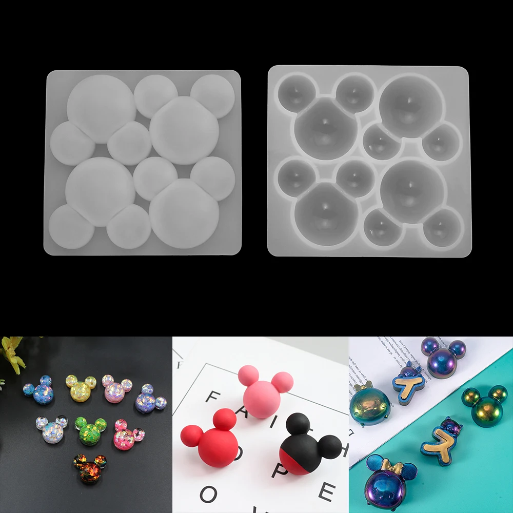 Crystal Cute Mouse Head Pendants Silicone Mold Keychain Casting Epoxy Resin Mould for DIY Craft Jewelry Making Handmade Tools
Crystal Cute Mouse Head Pendants Silicone Mold Keychain Casting Epoxy Resin Mould for DIY Craft Jewelry Making Handmade Tools
