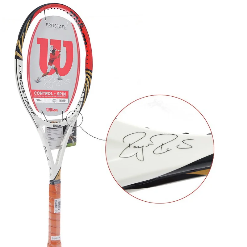 

Tennis Racket Professional Tennis Racket Carbon Fiber Strap Line ProStaff 97 Roger Federer Tennis Racket BLX PRO STARFF90 -40