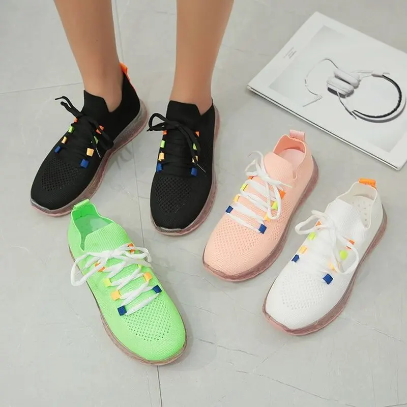 Women's Vulcanized Shoes 2020 Platform Ladies Breathable Sneakers Flat Lace Up Female Casual Comfort Plus Size Women Shoe
Women's Vulcanized Shoes 2020 Platform Ladies Breathable Sneakers Flat Lace Up Female Casual Comfort Plus Size Women Shoe