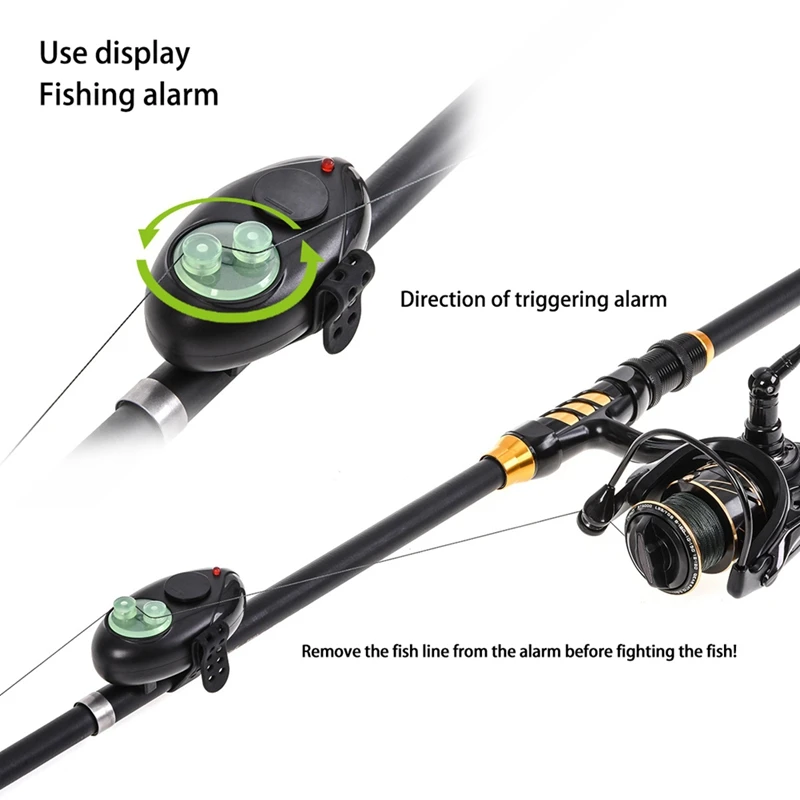 Electronic Fishing Alarm Fish Bite Alarm LED Light Indicator Wireless Buffer Sound Bell Carp Fishing Alarm Fishing Tools
Electronic Fishing Alarm Fish Bite Alarm LED Light Indicator Wireless Buffer Sound Bell Carp Fishing Alarm Fishing Tools