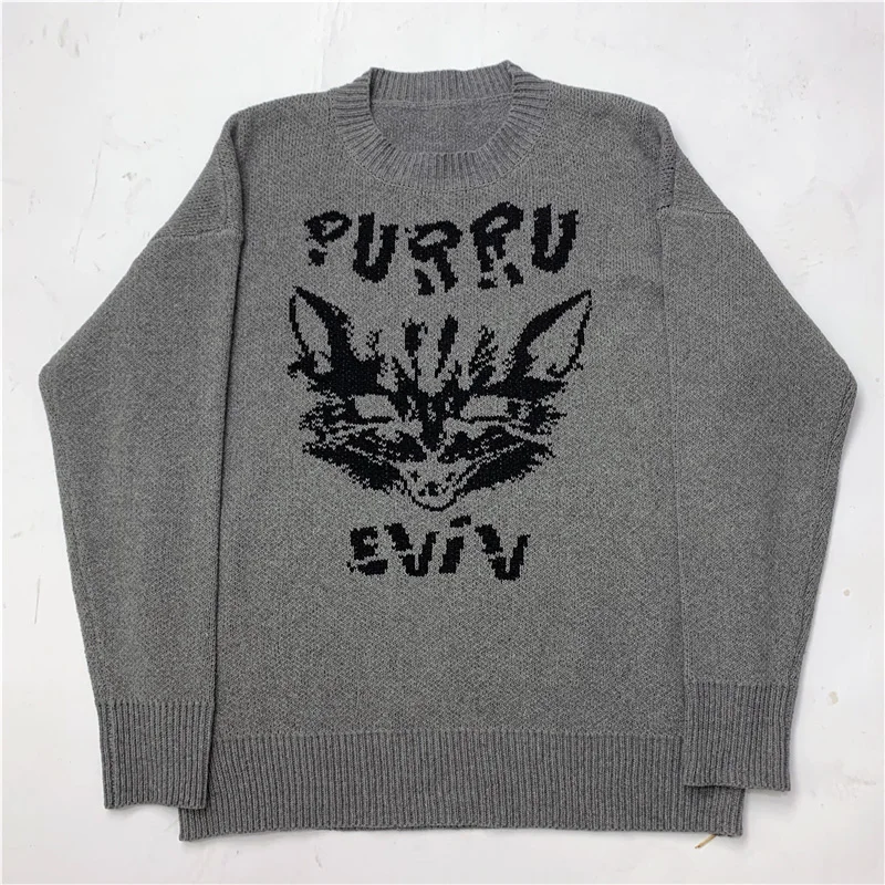 New Autumn Sweater Women College Style Sweater Harajuku Cartoon Cat Sweater Loose Knit Sweater Wool Sweater Fashion Man Sweater
New Autumn Sweater Women College Style Sweater Harajuku Cartoon Cat Sweater Loose Knit Sweater Wool Sweater Fashion Man Sweater