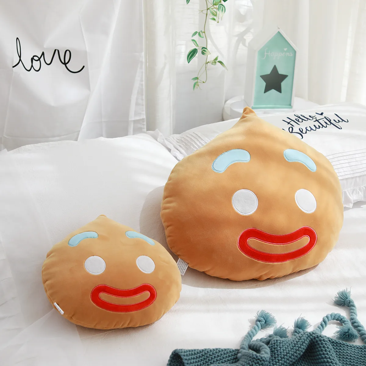 Kawaii Pillow Cute Gingerbread Man Plush Toy Baby Appease Doll Biscuits Man Cushion Home Decor Toy for Children Christmas Gift
Kawaii Pillow Cute Gingerbread Man Plush Toy Baby Appease Doll Biscuits Man Cushion Home Decor Toy for Children Christmas Gift