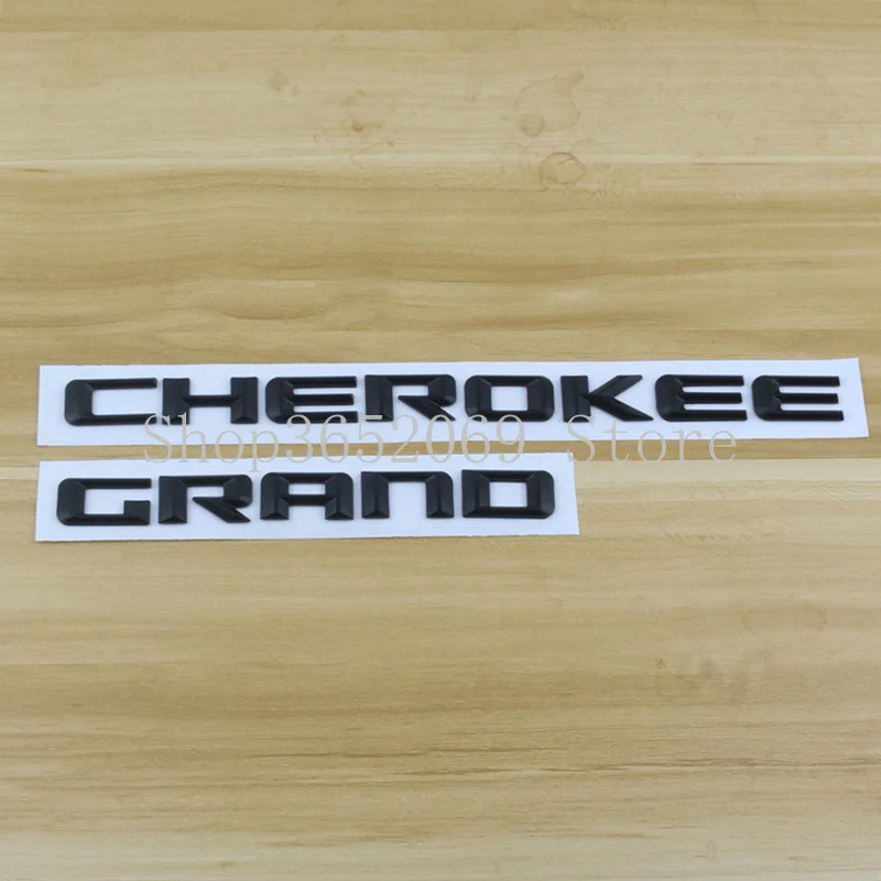 Эмблема из АБС-пластика для Jeep Grand Cherokee Стайлинг автомобиля боковые двери