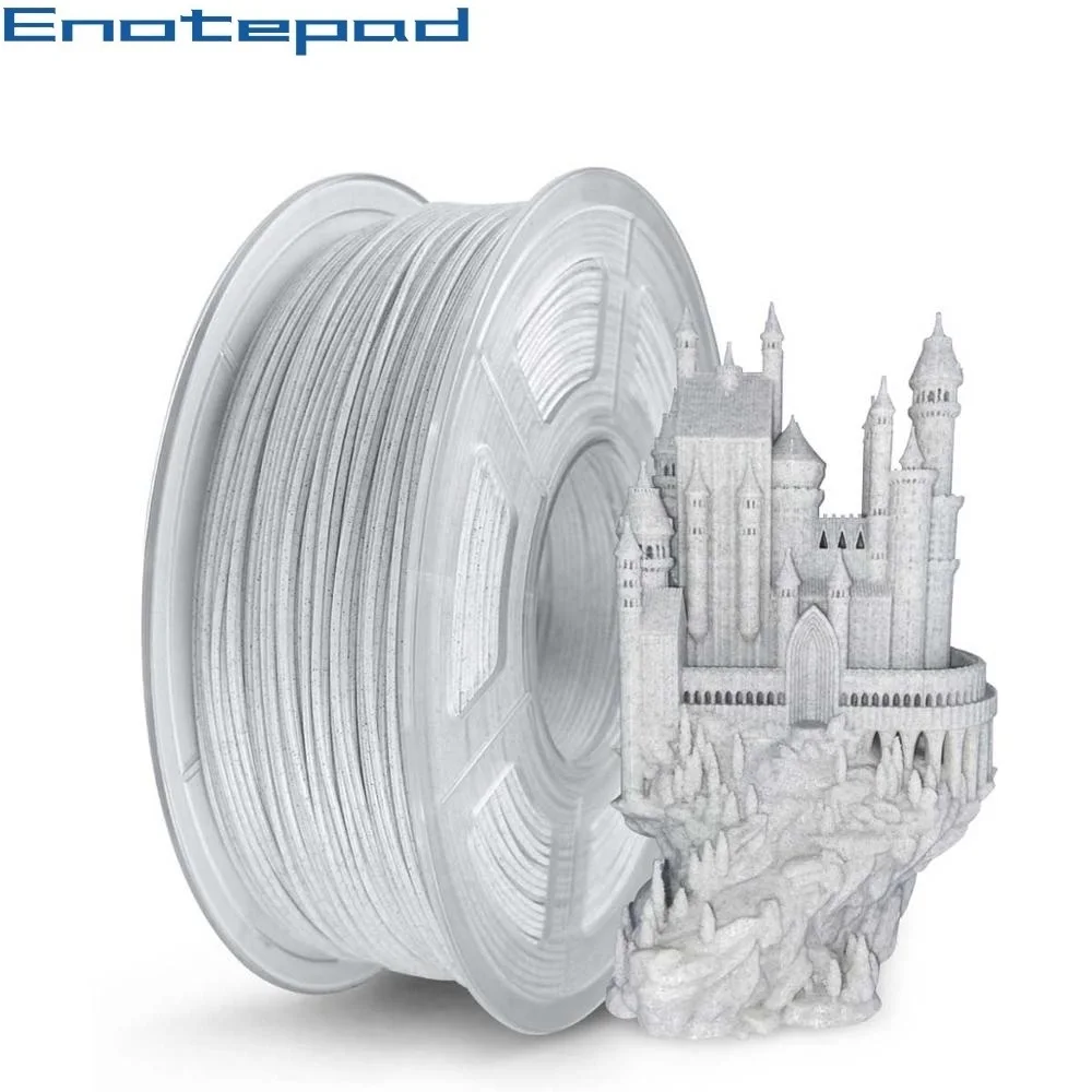 PLA Enotepad каменная текстура мраморный цвет 1 кг 75 мм 3D экологически чистый материал