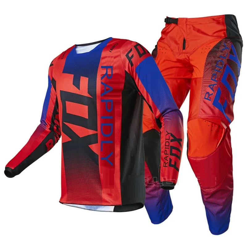 NEW 2021 RAPIDLY FOX 180/360 Motocross Jersey and Pants red MX Gear Set Combo mtb Off Road motorcycle racing suit enduro
NEW 2021 RAPIDLY FOX 180/360 Motocross Jersey and Pants red MX Gear Set Combo mtb Off Road motorcycle racing suit enduro