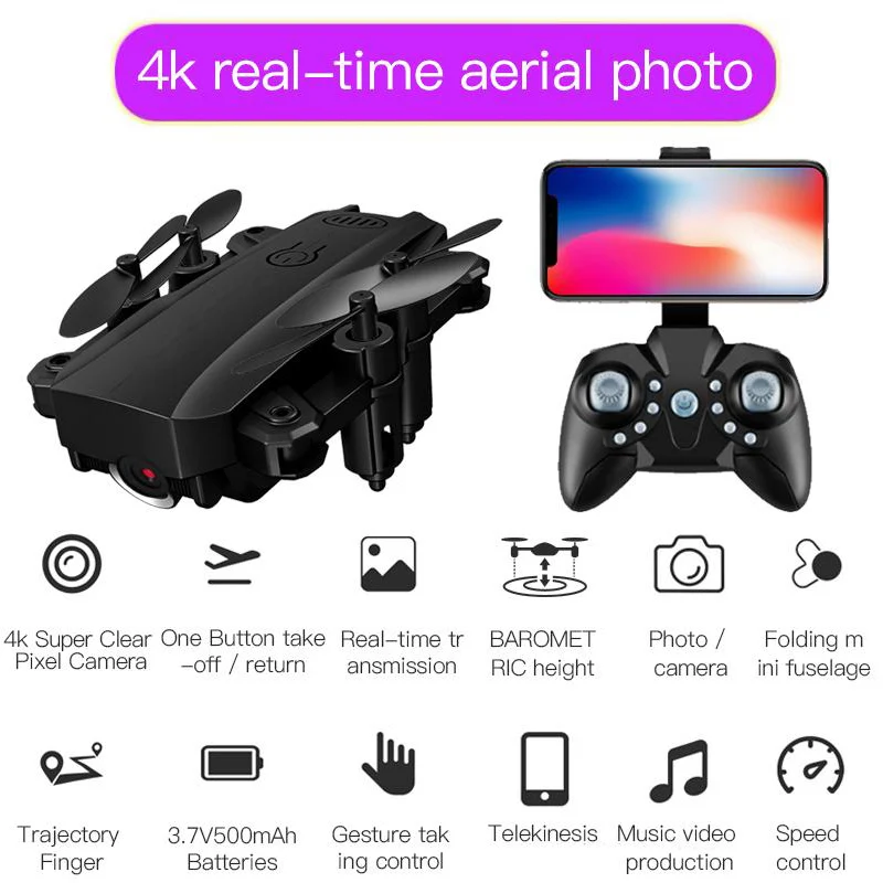 S20 Mini Drone 4K HD Camera GPS 5G WiFi Camera Distance 100m APP Control Profesional Quadcopter RC Helicopter Toys For Kids
S20 Mini Drone 4K HD Camera GPS 5G WiFi Camera Distance 100m APP Control Profesional Quadcopter RC Helicopter Toys For Kids