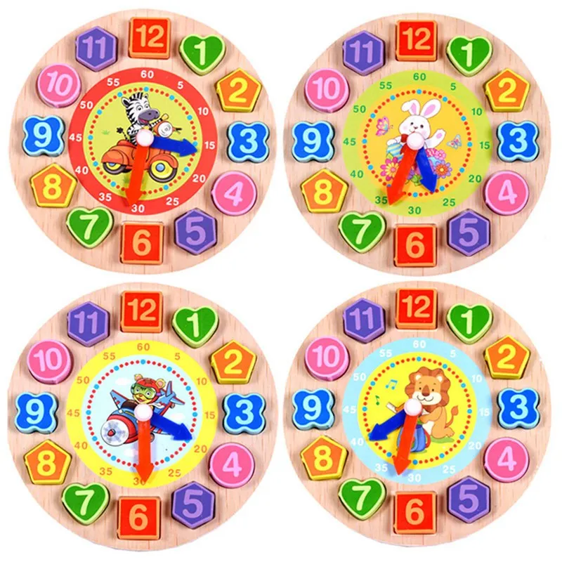 New Cartoon Wooden Puzzle Toys Education Assembly Toys Pattern Threaded Cognitive Digital Clock Jigsaw Toys Kids
New Cartoon Wooden Puzzle Toys Education Assembly Toys Pattern Threaded Cognitive Digital Clock Jigsaw Toys Kids