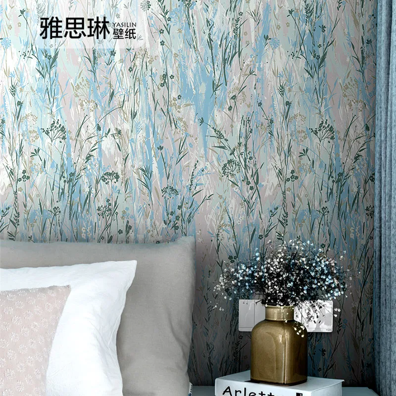 Good quality Korean pastoral purple wallpaper living room bedroom modern minimalist net red clothing store Nordic style wall
Good quality Korean pastoral purple wallpaper living room bedroom modern minimalist net red clothing store Nordic style wall