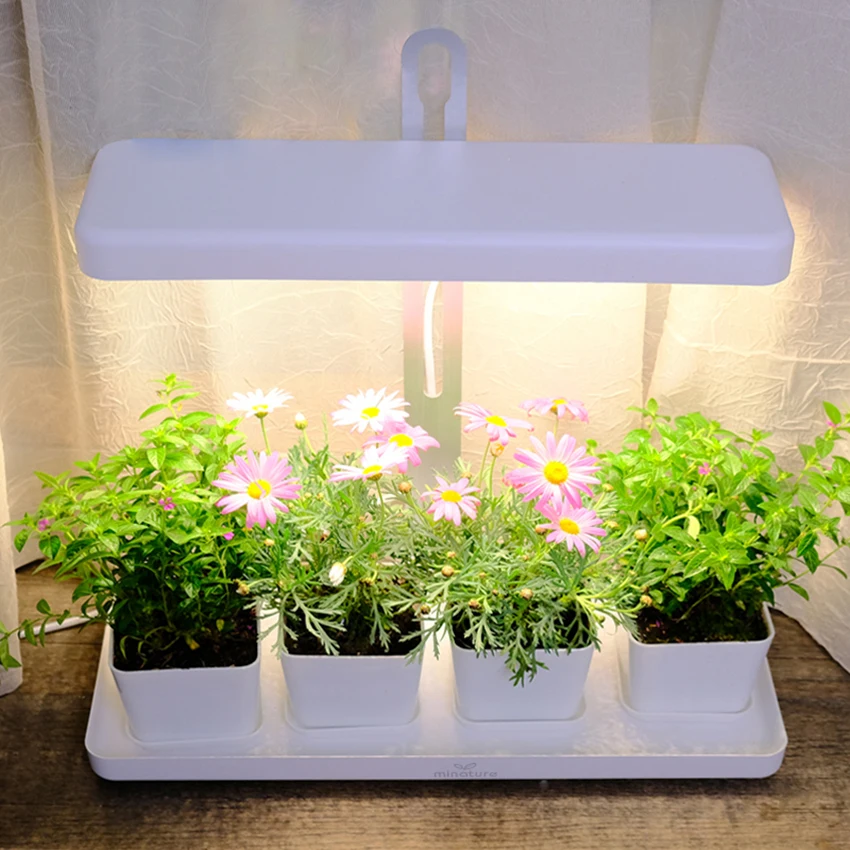 Home Growing Lamps LED Grow Light Aerogarden Flower Pot Full Spectrum Plant Lighting for Plants Flowers Seedling Cultivation
Home Growing Lamps LED Grow Light Aerogarden Flower Pot Full Spectrum Plant Lighting for Plants Flowers Seedling Cultivation