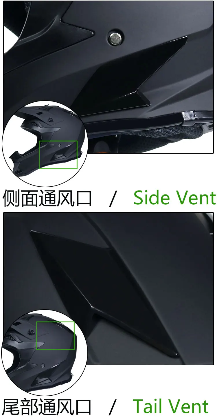 Off-road motorcycle helmet men's mountain downhill full helmet women's high racing motorcycle helmet kart ATV helmet
Off-road motorcycle helmet men's mountain downhill full helmet women's high racing motorcycle helmet kart ATV helmet
