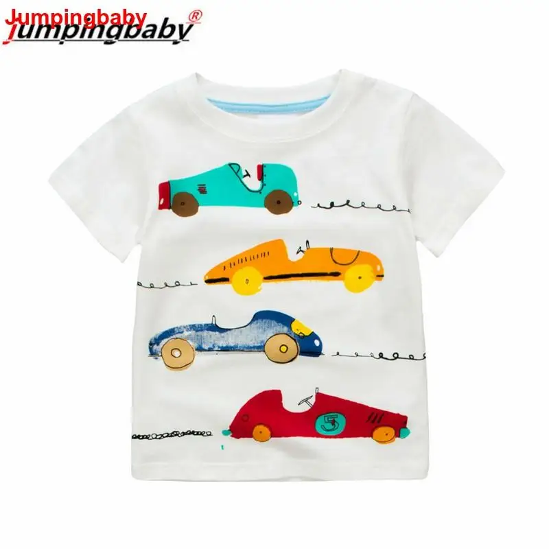 Jumpingbaby 2021 Boys T-shirt Summer Tops Kids Clothes T shirt Baby Boy T-Shirts Short Sleeve Tee shirt White Roupas Enfant Top
Jumpingbaby 2021 Boys T-shirt Summer Tops Kids Clothes T shirt Baby Boy T-Shirts Short Sleeve Tee shirt White Roupas Enfant Top