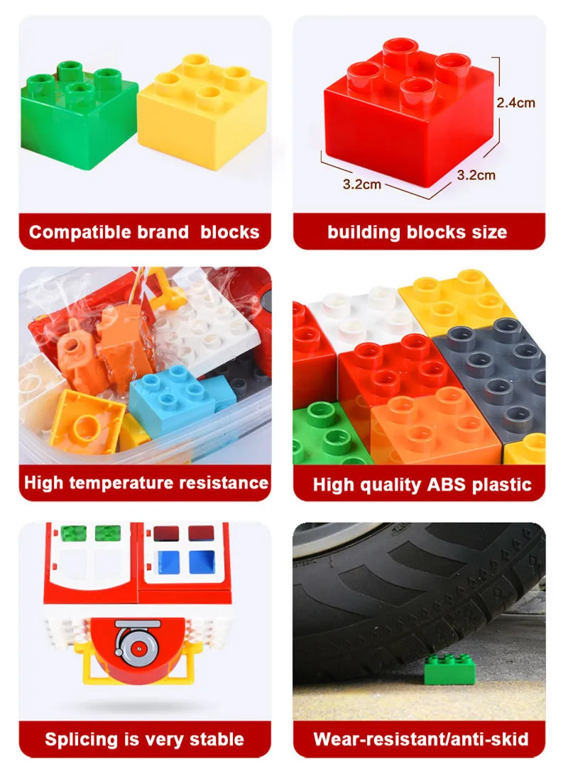 DUPLOE Toys Big Size Building Blocks Looking for Treasure Set Assemble Bricks Toys for Children Gift Compatible with Duploed Toy
DUPLOE Toys Big Size Building Blocks Looking for Treasure Set Assemble Bricks Toys for Children Gift Compatible with Duploed Toy