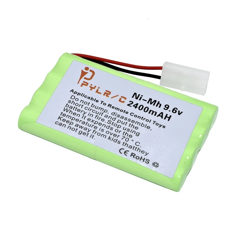 With Tamiya 2P Plug 9.6v 2400mah Ni-MH Battery And Charger For Rc toys Car Tank Robot Gun Boat AA 9.6v Rechargeable Battery Pack
With Tamiya 2P Plug 9.6v 2400mah Ni-MH Battery And Charger For Rc toys Car Tank Robot Gun Boat AA 9.6v Rechargeable Battery Pack