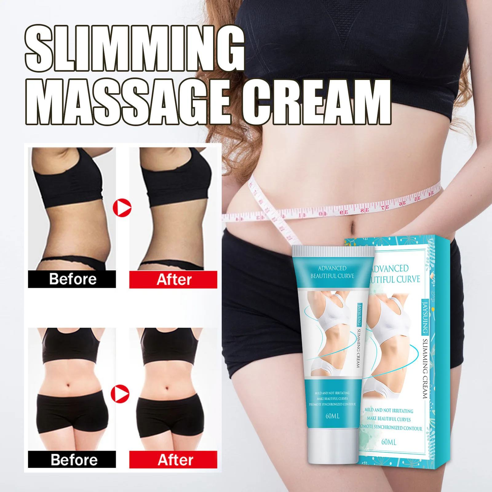 Body Slimming Cream Anti Cellulite Cream Fat Burner Creams+Handheld Bath Shower Full Body Massage Brush
Body Slimming Cream Anti Cellulite Cream Fat Burner Creams+Handheld Bath Shower Full Body Massage Brush