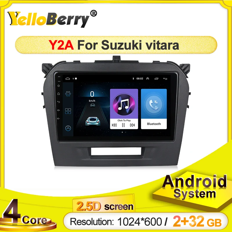 Система Yellowberry Android для Suzuki Vitara 2015-2019, автомобильное радио, мультимедийный плеер, GPS-навигация, Авторадио, автомобильный DVD-плеер
Система Yellowberry Android для Suzuki Vitara 2015-2019, автомобильное радио, мультимедийный плеер, GPS-навигация, Авторадио, автомобильный DVD-плеер