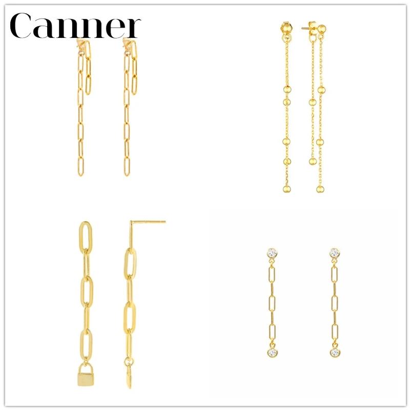 Canner 925 Sterling Silver Chain Locker Piercing Rock Punk Pendiente Ohrringe Line Earrings New 2020 Party Jewelry For Women W5
Canner 925 Sterling Silver Chain Locker Piercing Rock Punk Pendiente Ohrringe Line Earrings New 2020 Party Jewelry For Women W5