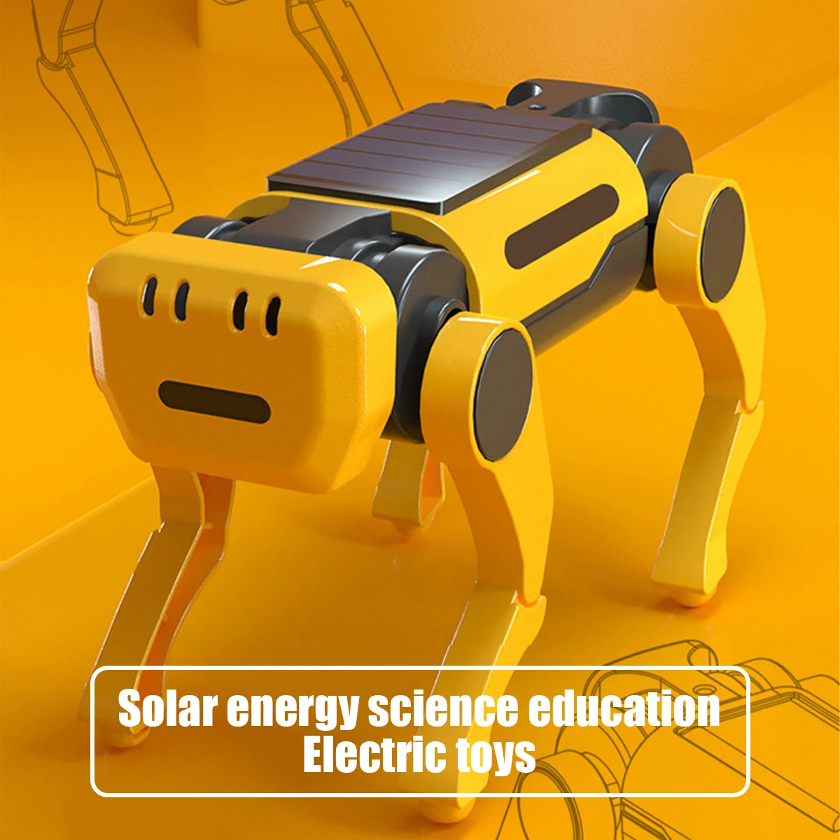 

Stem игрушки на солнечной батарее робот собака научный эксперимент Набор DIY Собака Паровая креативные обучающие игрушки для детей новогодние...