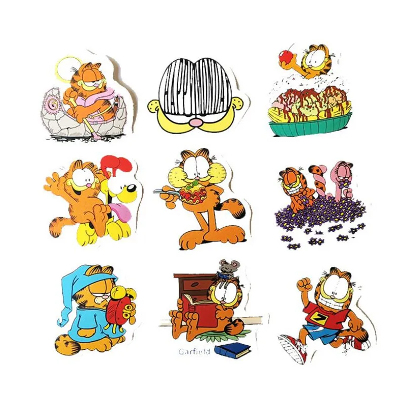 10/30/50PCS cartoon girl cute garfield graffiti notebook suitcase phone decoration waterproof helmet sticker wholesale
10/30/50PCS cartoon girl cute garfield graffiti notebook suitcase phone decoration waterproof helmet sticker wholesale