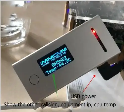 Готовая точка доступа 2019 мм DVM V1.7 для P25 DMR YSF NXDN + Raspberry pi zero W OLED антенна SD-карта 16G