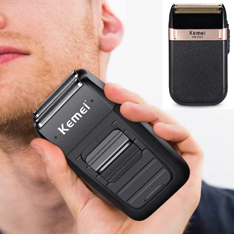 Перезаряжаемая бритва Kemei 1102 с двумя плавающими головками, электробритва, для быстрого бритья, мужской триммер для бороды, бритва для лица и ...
Перезаряжаемая бритва Kemei 1102 с двумя плавающими головками, электробритва, для быстрого бритья, мужской триммер для бороды, бритва для лица и ...
