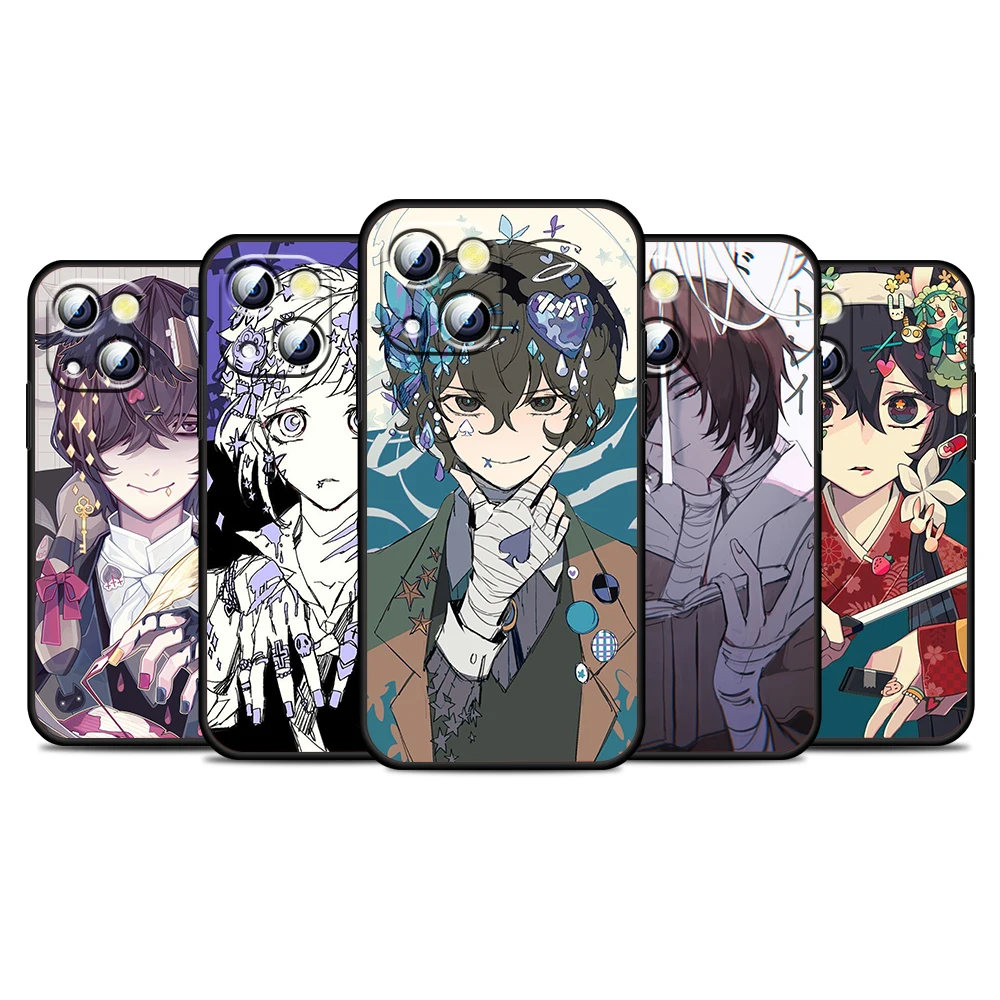 Dazai Osamu Bungou Stray Dogs For Apple iPhone 13 12 11 Pro Max Mini XS Max X XR 6S 6 7 8 Plus 5S SE2020 Soft Black Phone Case 
Dazai Osamu Bungou Stray Dogs For Apple iPhone 13 12 11 Pro Max Mini XS Max X XR 6S 6 7 8 Plus 5S SE2020 Soft Black Phone Case