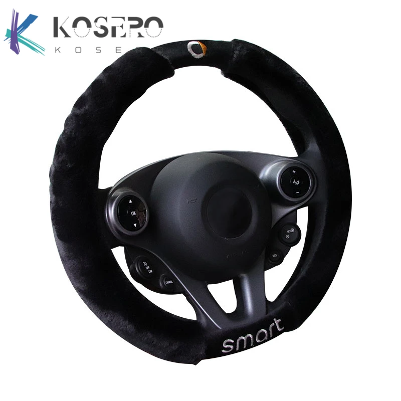 Car plush winter steering wheel cover keeps warm and non-slip For Mercedes-Benz smart 450 451 453 fortwo forfour
Car plush winter steering wheel cover keeps warm and non-slip For Mercedes-Benz smart 450 451 453 fortwo forfour