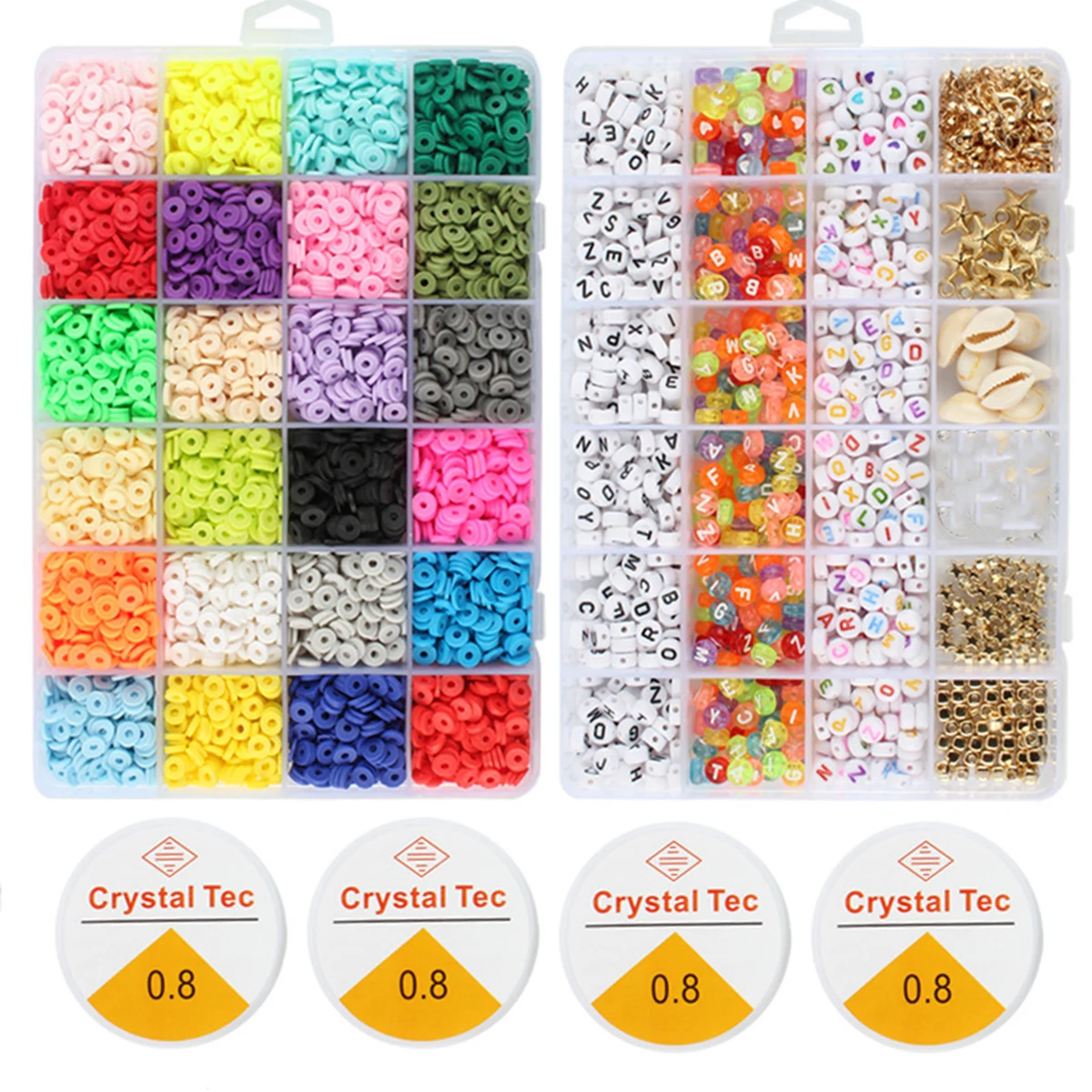6mm 6000Pcs Lot Flat Round Polymer Resin Clay Beads Chip Disk Loose Spacer Handmade Beads For DIY Jewelry Making Bracelets
6mm 6000Pcs Lot Flat Round Polymer Resin Clay Beads Chip Disk Loose Spacer Handmade Beads For DIY Jewelry Making Bracelets