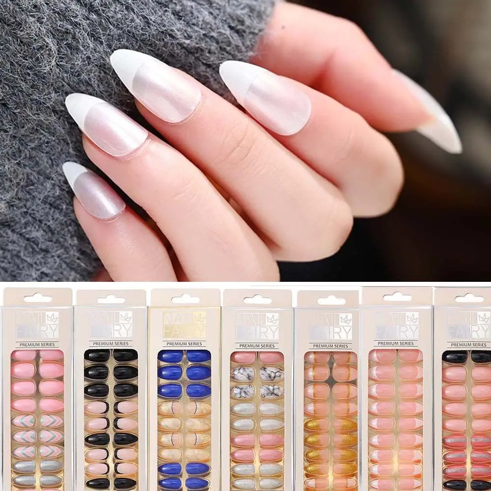 Fashion 24Pcs/Set Reusable Detachable False Nails Wearable Japanese Artificial Fake Nails with Press Glue Full Cover Nail Tips
Fashion 24Pcs/Set Reusable Detachable False Nails Wearable Japanese Artificial Fake Nails with Press Glue Full Cover Nail Tips