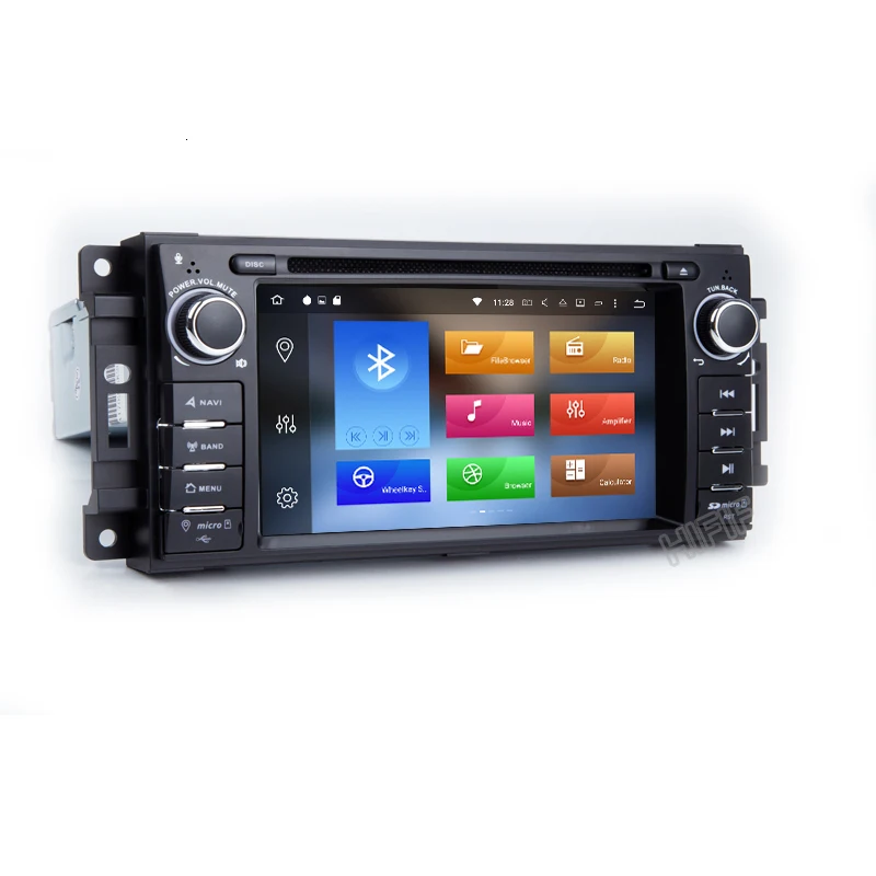 Автомобильный стерео-проигрыватель PX5 Carplay 8 Core 4G + 64G Android 10 для Jeep Cherokee 2009 2008 2010