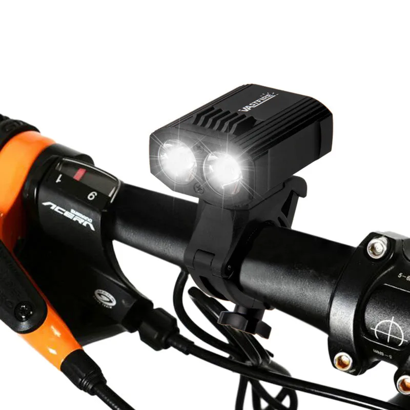Bicycle Front Light Bicycle 400Lm Headlight 2 Leds Cycling Flashlight for Mountain Bike or Road Bike
Bicycle Front Light Bicycle 400Lm Headlight 2 Leds Cycling Flashlight for Mountain Bike or Road Bike