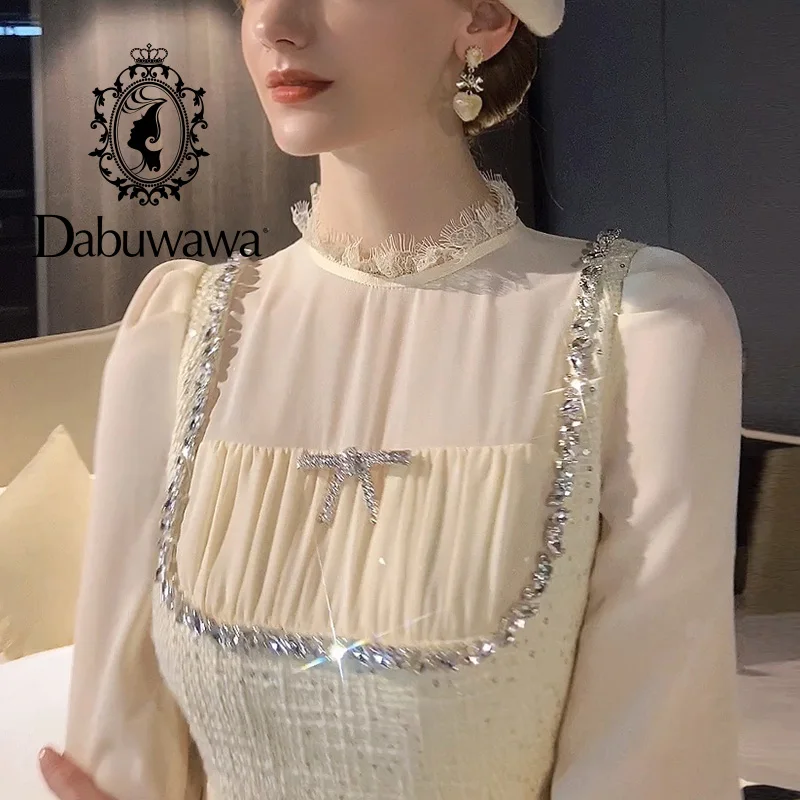 Dabuwawa Elegant Women Mesh Dress Chic Ruffle Sleeve Dresses Luxury Autumn Slim Female Evening Party Dress Vestidos DO1DDR017
Dabuwawa Elegant Women Mesh Dress Chic Ruffle Sleeve Dresses Luxury Autumn Slim Female Evening Party Dress Vestidos DO1DDR017
