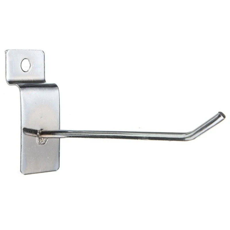 25 x Slatwall Single Hook Pin Shop Display Fitting Prong Hanger
25 x Slatwall Single Hook Pin Shop Display Fitting Prong Hanger