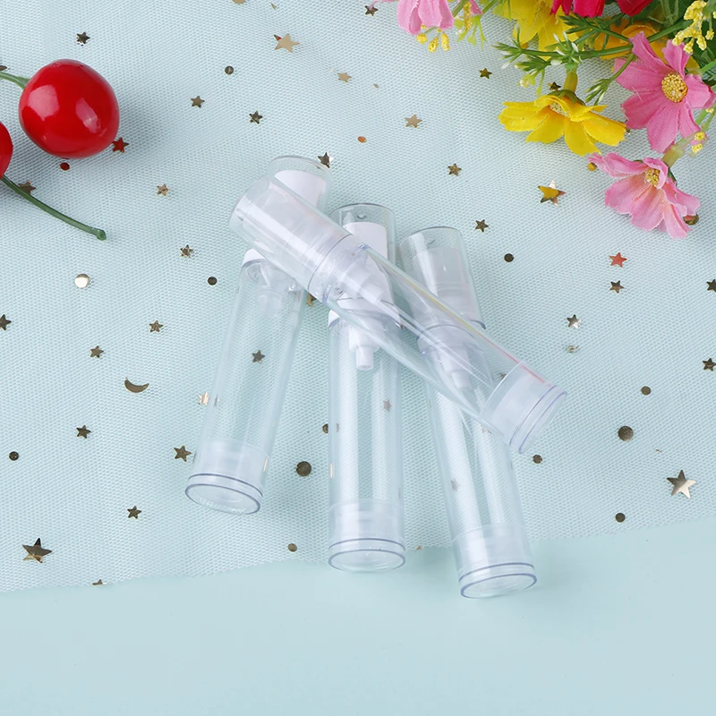2pcs/set Vacuum Bottle 5/10/15ml Empty Airless Vacuum Pump Bottle Refillable Plastic Lotion Travel Bottle
2pcs/set Vacuum Bottle 5/10/15ml Empty Airless Vacuum Pump Bottle Refillable Plastic Lotion Travel Bottle