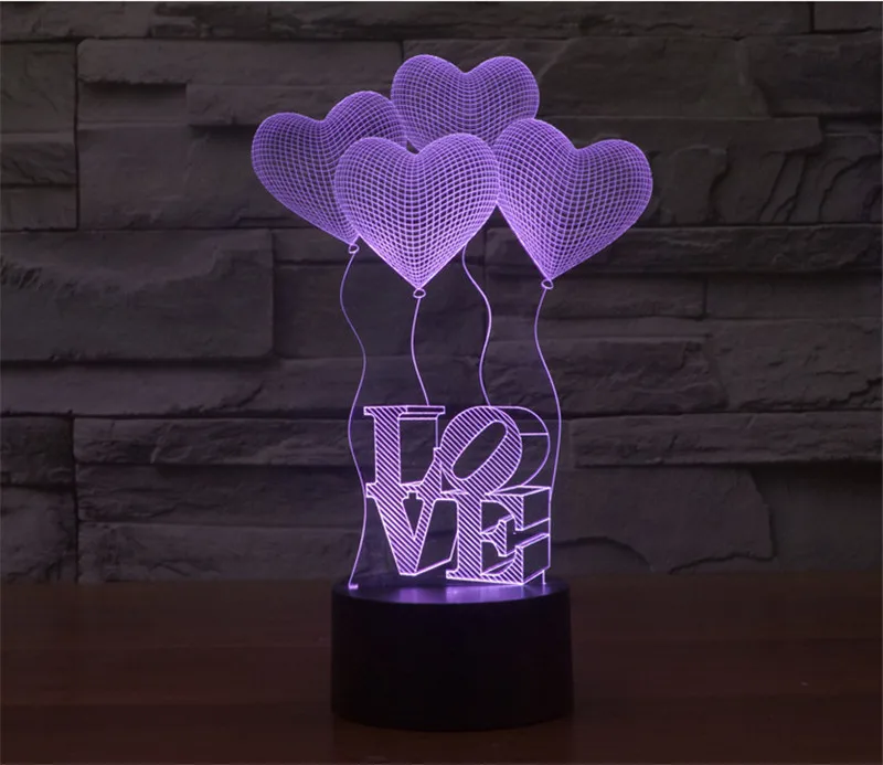3D Colorful Table Lamp Love Heart Balloon Romantic Gift for Wedding Wife Lovers Valentine Baby Night Table Lamp Drop Ship
3D Colorful Table Lamp Love Heart Balloon Romantic Gift for Wedding Wife Lovers Valentine Baby Night Table Lamp Drop Ship