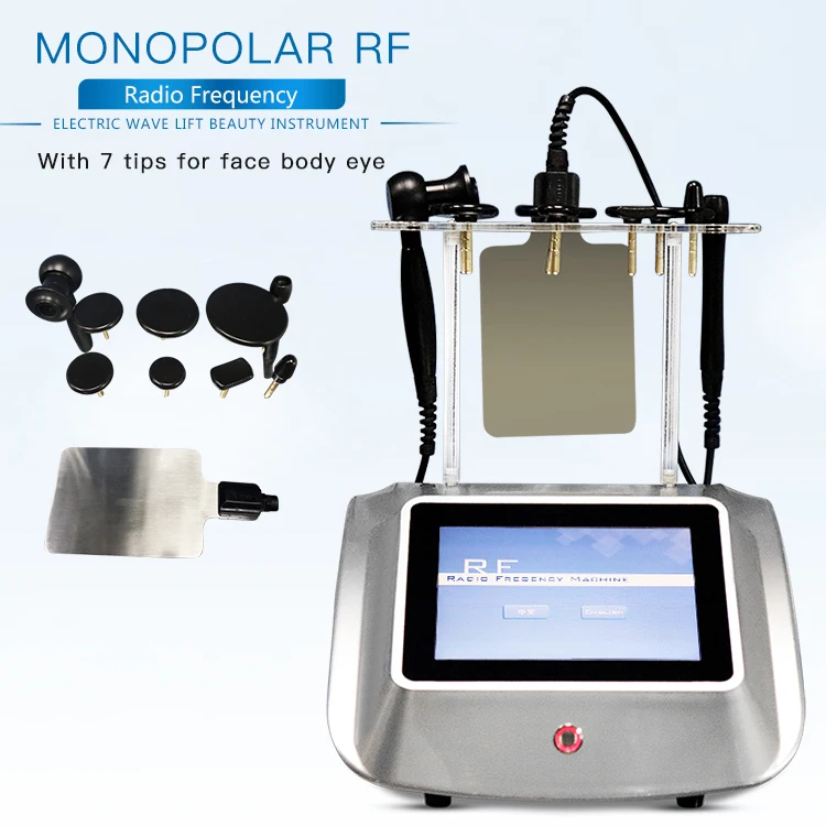 

Portable Monopolar RF Radio Frequency Beauty Machine Skin Rejuvenation Skin Lifting Tighten Anti-wrinkle for Face Body Eye