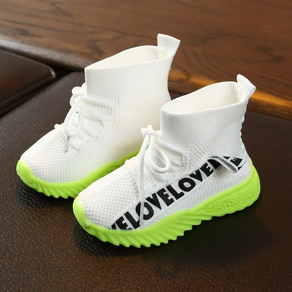 Children Kids Baby Girls Boys Letter Stretch Run Sneakers Sport Shoes Boots
Children Kids Baby Girls Boys Letter Stretch Run Sneakers Sport Shoes Boots